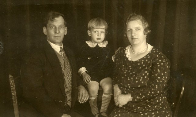 Ernestina Van Acker en man met Maurice